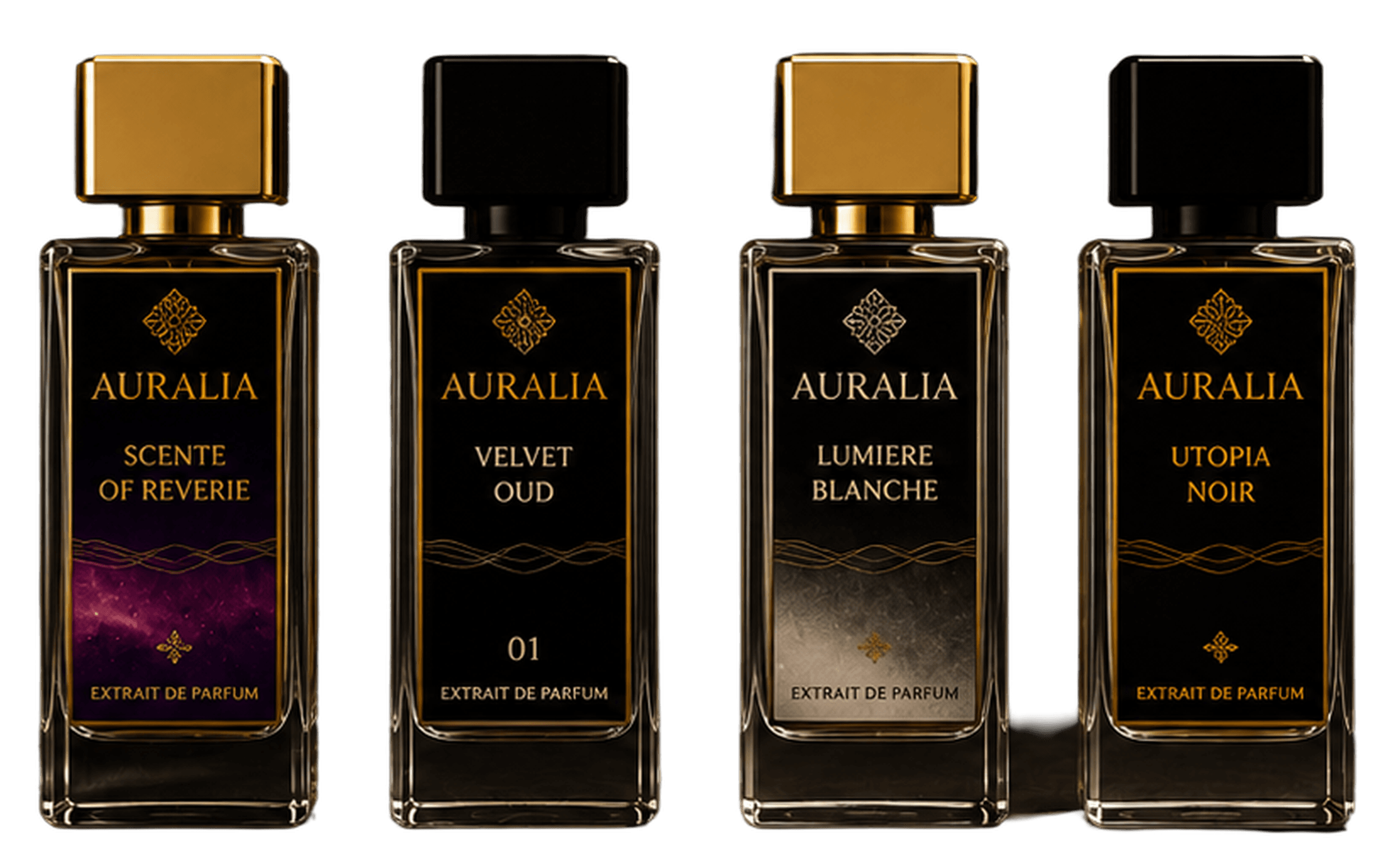 Auralia best seller perfume bottles