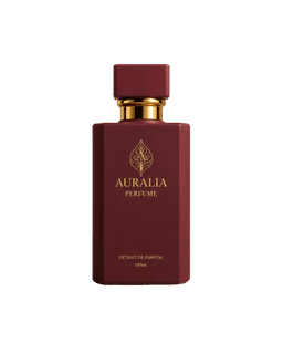 Two Auralia perfume bottles